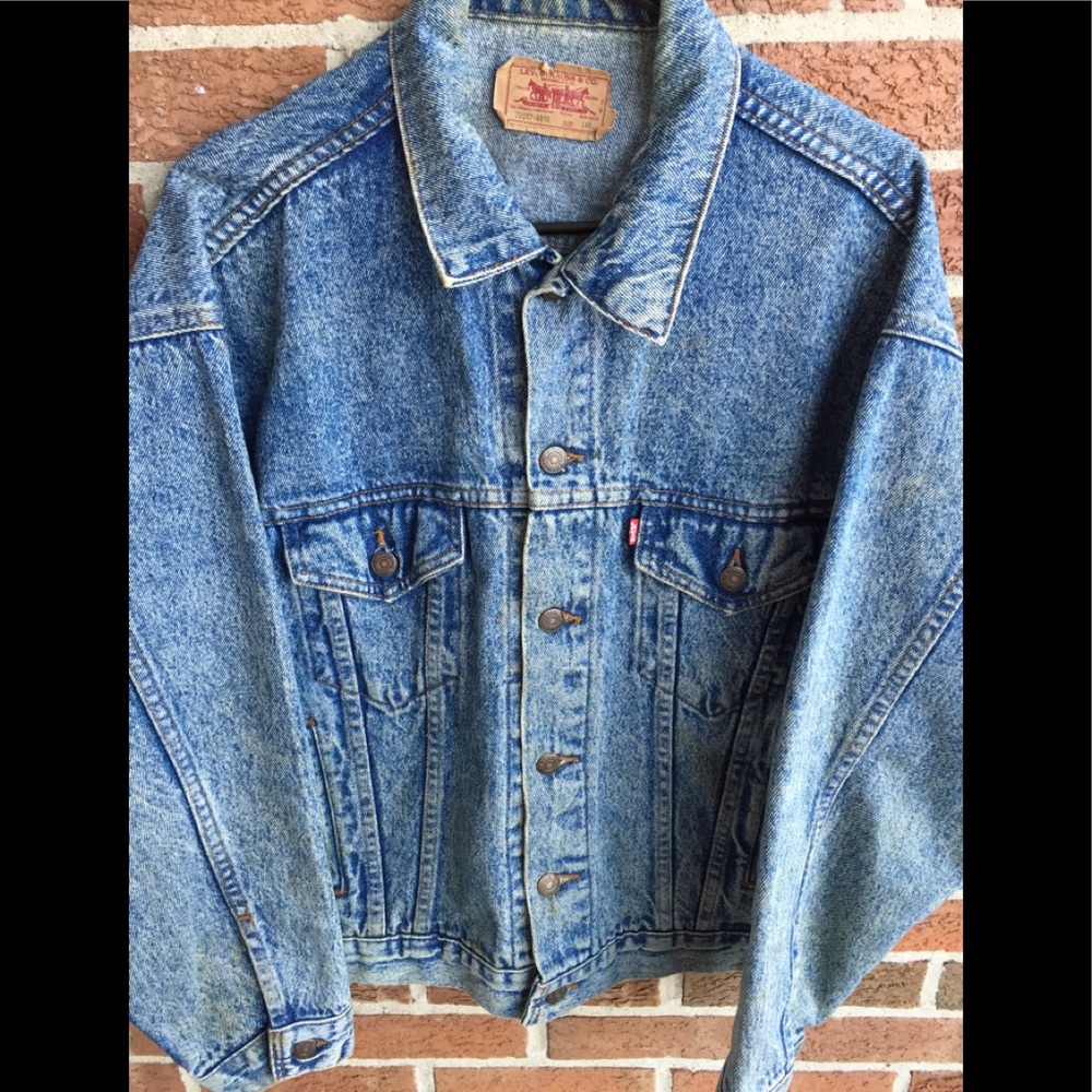 80’s Acid Wash Levi’s Denim Jean Jacket
